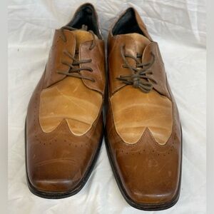 Stacy Adams Two-Tone Leather Dress Shoes men sz 11m